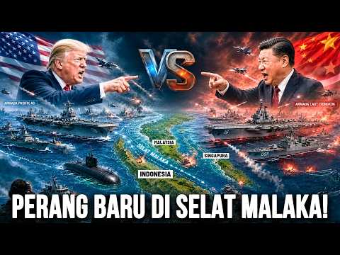 RENCANA TRUMP INGIN KUASAI SELAT MALAKA? Jalur Laut China Di Indonesia Ingin Diblokade AS? thumbnail