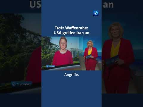Trotz Waffenruhe: USA greifen Iran an #tagesschau #nachrichten #iran #usa #nahost thumbnail
