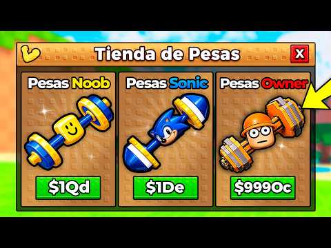 Patea Lucky Blocks pero, tengo TIENDA de PESAS OP?! thumbnail