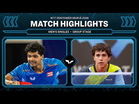 Angel Naranjo vs Tomas Sanchi | MS Group | #WTTSkopje 2026 thumbnail