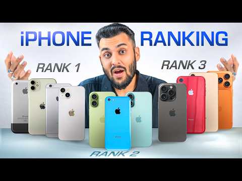 I Ranked EVERY iPhone EVER Launched ! thumbnail