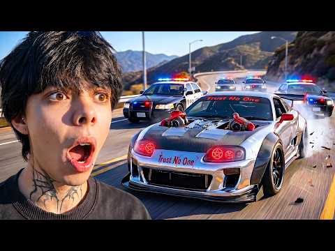 Me FUGO de PRISIÓN en el SUPRA MÁS RÁPIDO de GTA5 RP! 💀 thumbnail