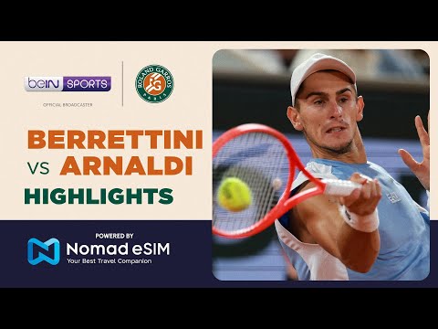 Matteo Berrettini vs Matteo Arnaldi | Roland-Garros 2026 | Match Highlights thumbnail