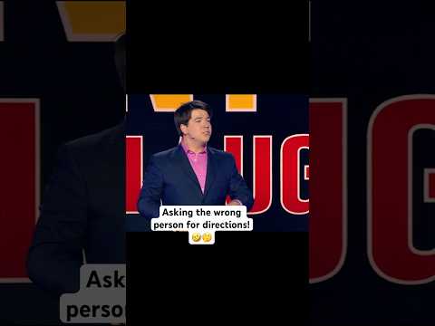 Asking the wrong person for directions! 🤣🤔 #michaelmcintyre #standupcomedy #comedy thumbnail