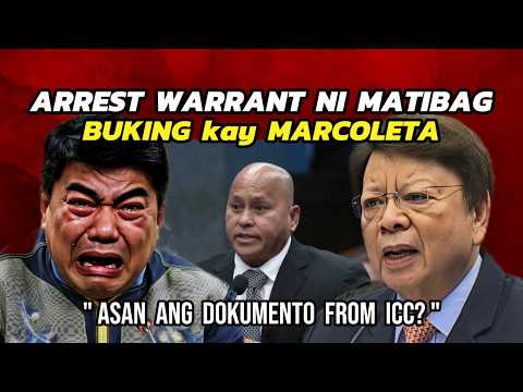 MARCOLETA HINAYAG si NBI Director MATIBAG! ARREST WARRANT kay BATO Hindi DUMAAN sa PROCEDURE?! thumbnail