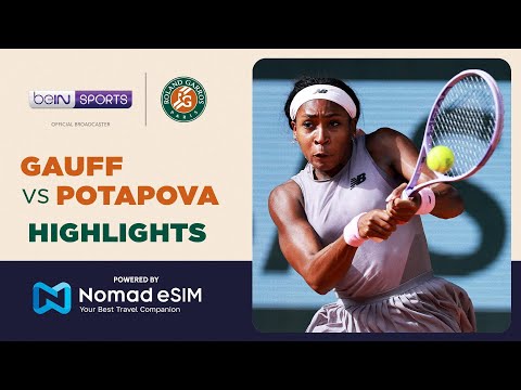 Coco Gauff vs Anastasia Potapova | Roland-Garros 2026 | Match Highlights thumbnail