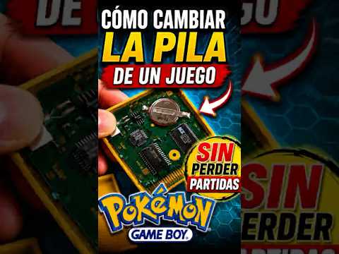 Cómo CAMBIAR la PILA de  juego de GAMEBOY o NES SIN PERDER PARTIDAS thumbnail