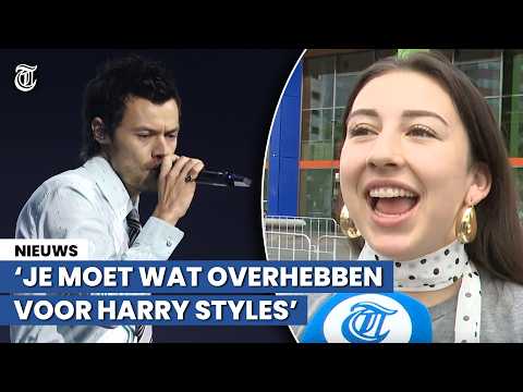 Fans Harry Styles weer in hitte voor Johan Cruijff ArenA: 'Ben hier al sinds 05.00 uur!' thumbnail