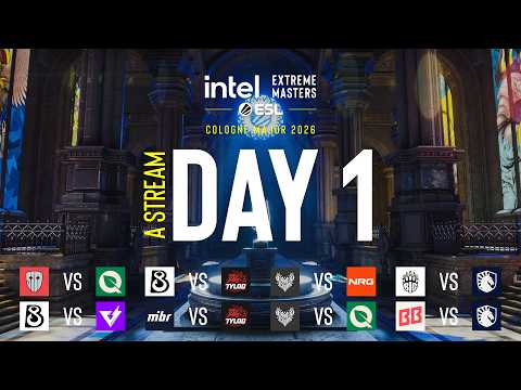 IEM Cologne Major 2026 - Day 1 - Stream A thumbnail