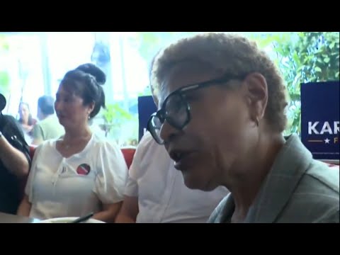Karen Bass resorts to name-calling as she feels the Pratt pressure in LA mayoral race thumbnail