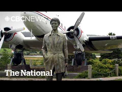 #TheMoment Amelia Earhart returned to Harbour Grace, Nfld. thumbnail