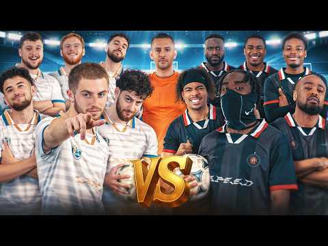 Énorme Match de Foot entre 6 YOUTUBEURS vs 6 RAPPEURS ! (ft. Byilhan, Raska, Alonzo, Kerchak …) thumbnail