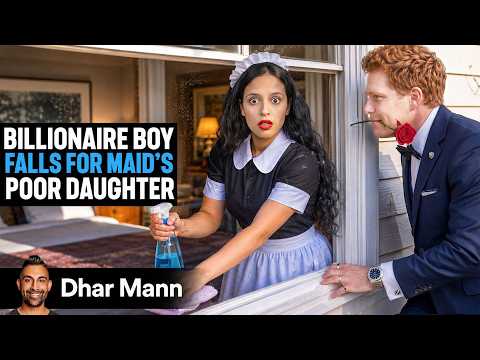 BILLIONAIRE BOY Falls In Love With Maid's POOR DAUGHTER | Dhar Mann Studios thumbnail