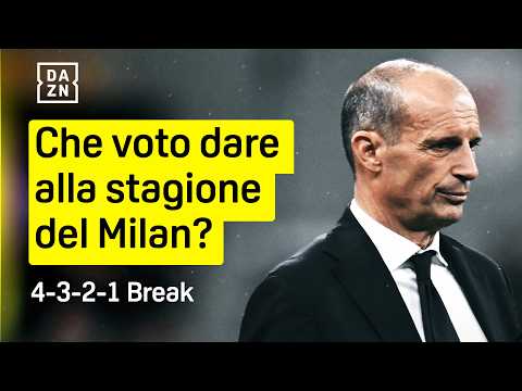 Che voto dare alla stagione del MILAN? Si può ripartire senza PULISIC e LEAO? | 4-3-2-1 Break | DAZN thumbnail