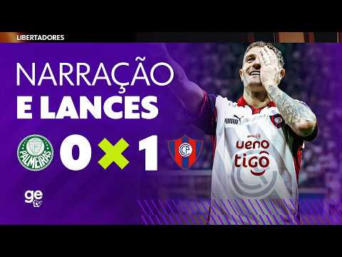 PALMEIRAS X CERRO PORTEÑO | NARRAÇÃO E LANCES | LIBERTADORES 2026 | ge tv thumbnail