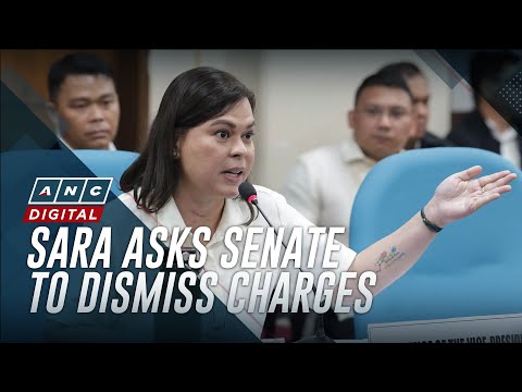 Sara Duterte files reply to impeachment complaint | ANC thumbnail