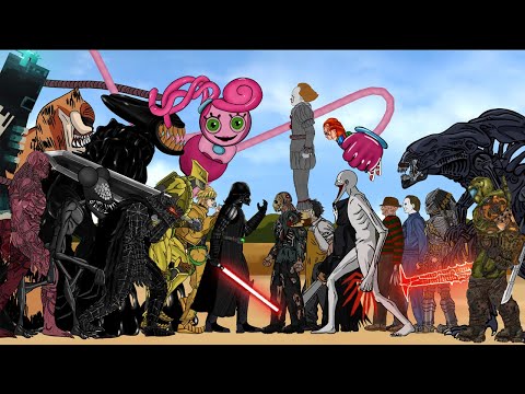 Compilation of the best animated short episodes fighting of horror team .Dc2 thumbnail