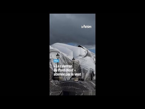 Paris : la caverne du Pont-Neuf abimée par le vent, son ouverture est reportée thumbnail