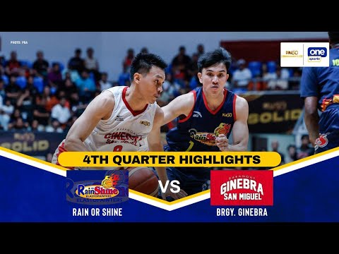 RAIN OR SHINE vs BRGY GINEBRA | 4TH QUARTER HIGHLIGHTS | PBA SEASON 50 COMMISSIONER’S CUP SEMIS thumbnail
