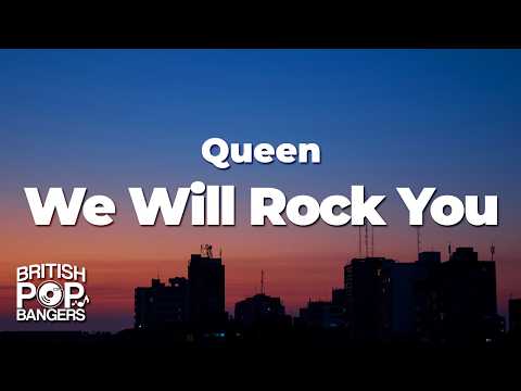 Queen - We Will Rock You (Lyrics) thumbnail
