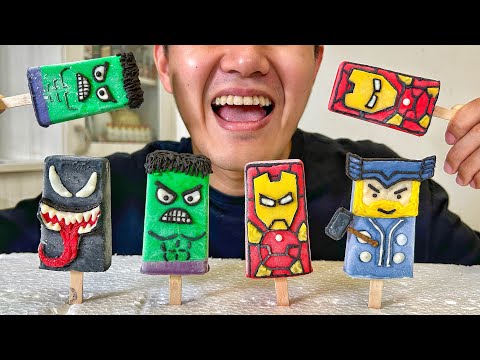 如何製作超級英雄冰棒！How to Make Superhero Popsicles! thumbnail