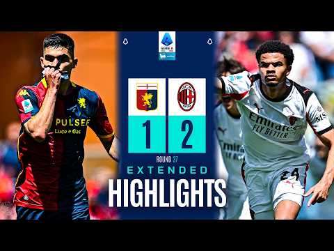 MAXI SINTESI GENOA-MILAN 1-2 | EXTENDED HIGHLIGHTS | SERIE A ENILIVE 2025/26 thumbnail