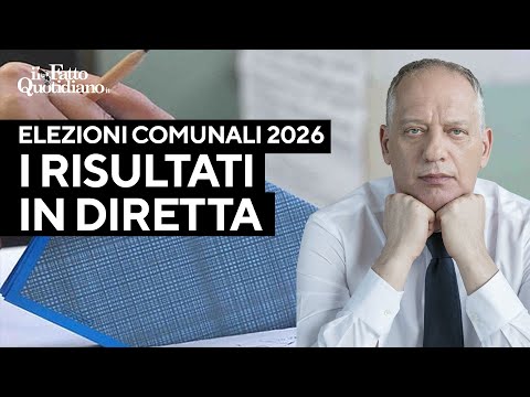 Comunali 2026, i risultati e il commento in diretta con Peter Gomez thumbnail