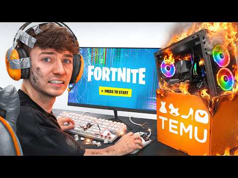 Wir TESTEN Ein TEMU GAMING Setup...! ? (war ein Fehler) thumbnail