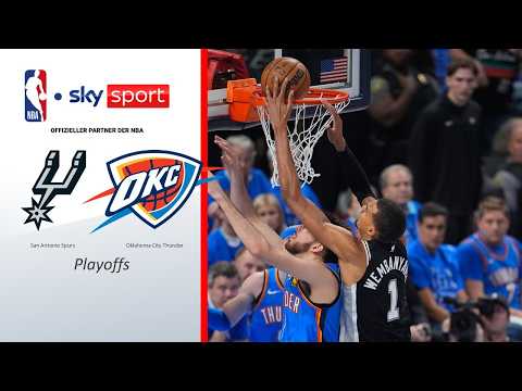 Reicht die große Wemby-Show den Spurs, um Spiel 1 zu klauen? | NBA Highlights | Spurs @ Thunder thumbnail