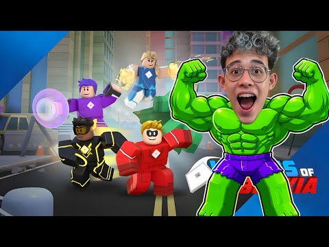 VIRANDO SUPER HERÓIS - Heróis de Robloxia  thumbnail