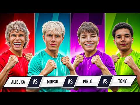 ALIBUKA vs PIRLO vs MOPSU vs TONY - LIGA YOUTUBERÓW | odc. 6 🔥 thumbnail