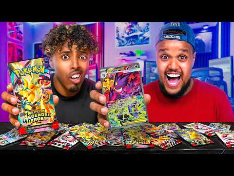 OPENING 200 POKEMON ASCENDED HEROES PACKS FT AJ SHABEEL thumbnail
