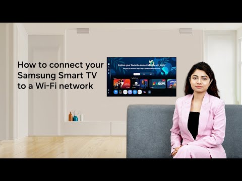 How to connect your Samsung Smart TV to a Wi-Fi network thumbnail