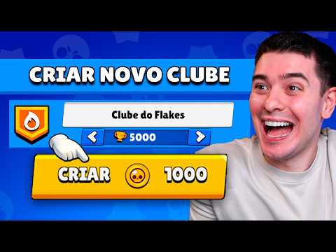 Finalmente... CRIEI MEU CLUBE NO BRAWL STARS! thumbnail