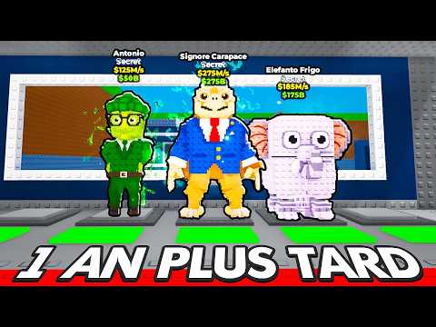 1AN après je me suis connecté à mon PREMIER compte sur Steal a Brainrot... thumbnail