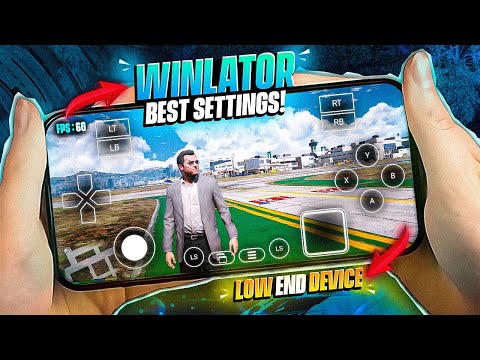 Winlator Best Settings for All Devices ? | Setup + All Settings Explained + GTA V Test On Android! thumbnail