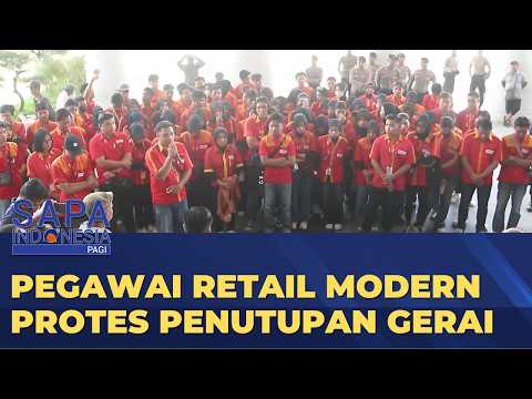 Pegawai Retail Modern Protes Penutupan Gerai ke Kantor Bupati Lombok Tengah | SAPA PAGI thumbnail