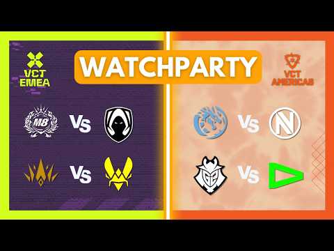 LEV vs NV & G2 vs LOUD | VCT AMERICAS STAGE 1 #VCTWatchParty | !patreon thumbnail