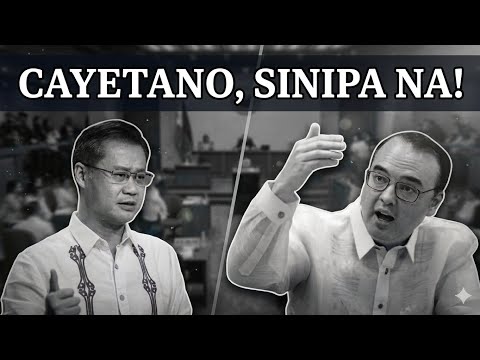 CAYETANO, SINIPA NA! GATCHALIAN, TATAYONG PRESIDING OFFICER!  thumbnail