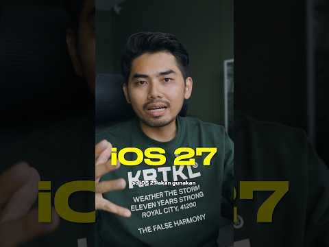 Tiba-tiba dah iOS 27 😆 thumbnail