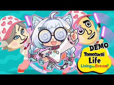 【TOMODACHI LIFE DEMO】the drama starts now!!!【Maid Mint Fantôme】 thumbnail