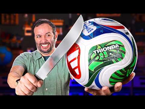 O QUE TEM DENTRO da BOLA oficial da COPA 2026? thumbnail