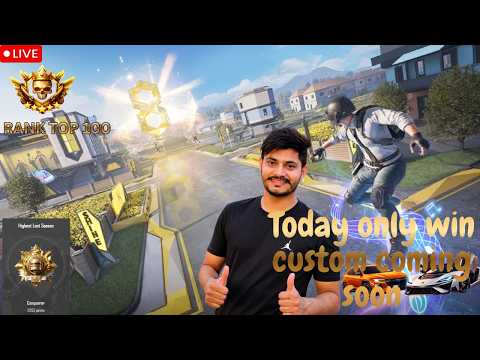TODAY ONLY WIN | PUBGLIVE #Conqueror #customroom  #canada  #india #gaming thumbnail