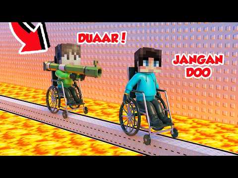 DUO KOCAK BALAPAN NAIK KURSI RODA LEWATI RINTANGAN PALING NGAKAK!!! thumbnail
