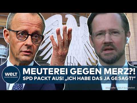 DEUTSCHLAND: Meuterei gegen Merz? Kanzler in der Krise! SPD äußert sich zum Wechsel im Kanzleramt thumbnail