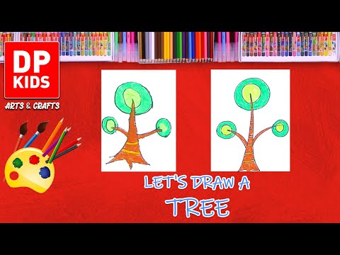 Let's draw a Tree  | DP KIDS | ARTS | ENGLISH | 618 thumbnail