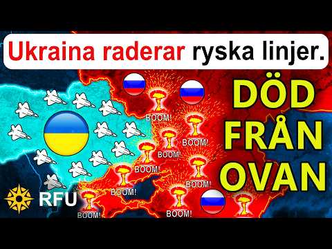 Ukraina avslöjar dundrande inhemska bomber: ryska militära positioner krossas från ovan! thumbnail