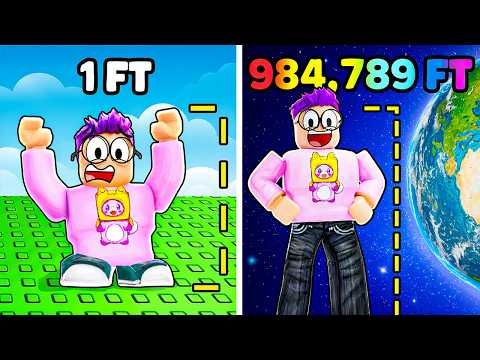 Roblox But EVERY Second My LEGS GROW...!? (MAX LEVEL!) thumbnail