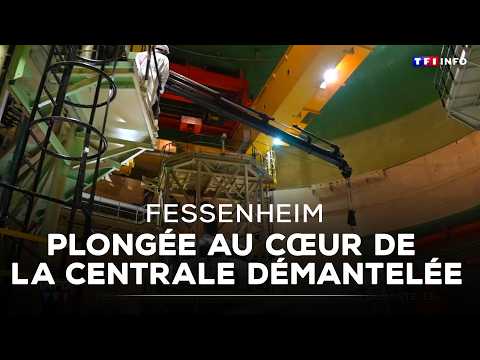 DOCUMENT EXCLUSIF - Fessenheim : plongée au cœur de la centrale démantelée｜TF1 INFO thumbnail