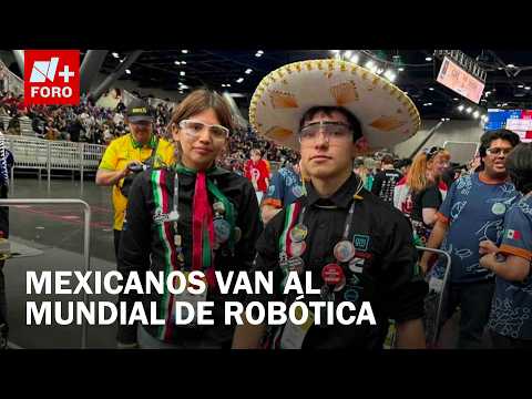 Jóvenes mexicanos destacaron en el FIRST Robotics Competition 2026 en Houston, EE. UU. thumbnail